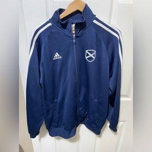 2007 Scotland soccer zip-up sweater jacket. Medium sized. Good condition.